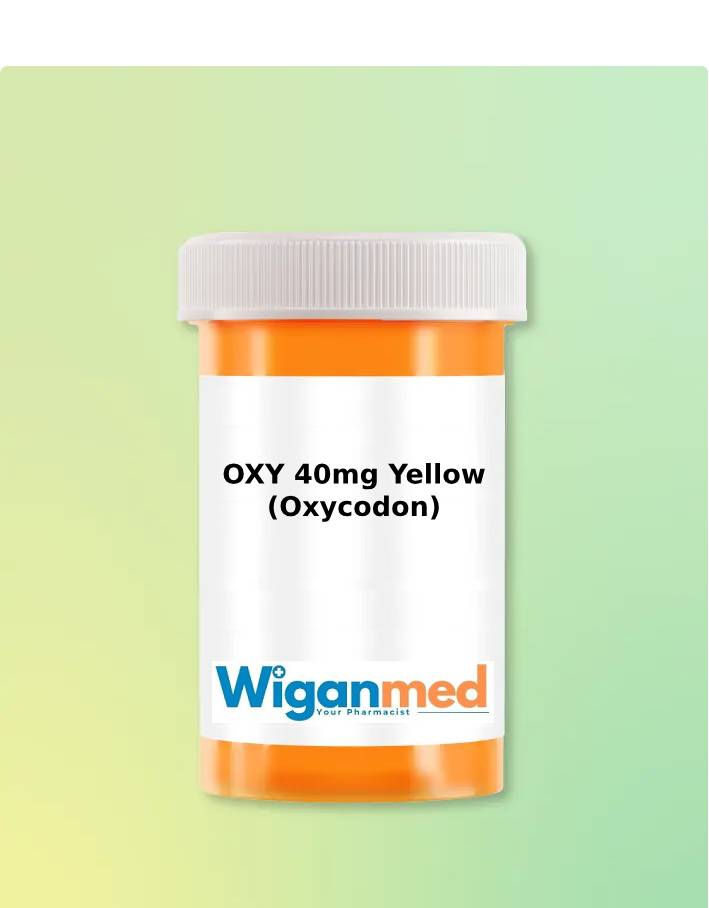 OXY 40mg Yellow (OXYCODON) (40 mg) - 30 Tablets