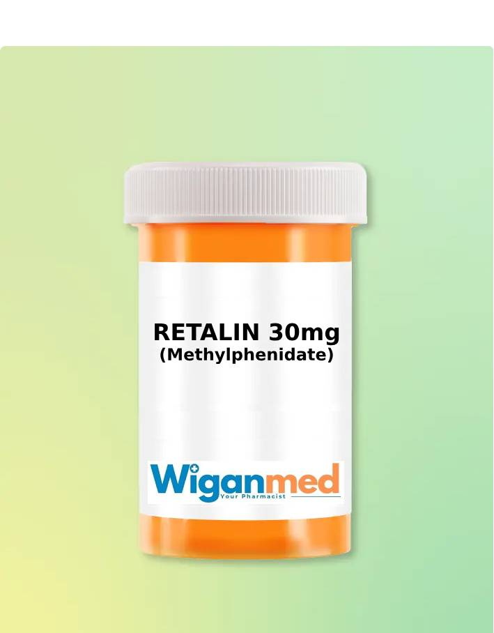 RETALIN (Methylphenidate) (30 mg) - 30 Tablets