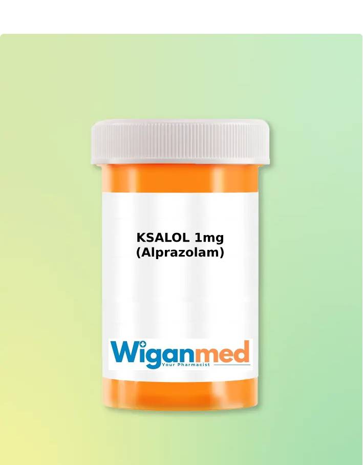 KSALOL (Alprazolam) (1 mg) - 30 Tablets